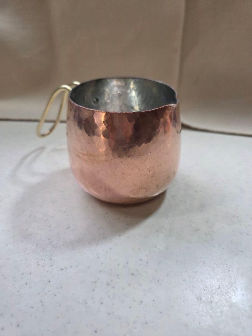 池田晴美　ケトル400ml　ミルクパンSet　銅