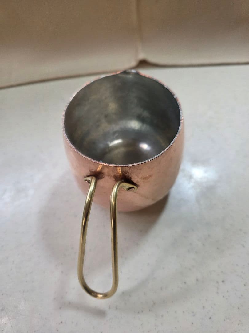 池田晴美　ケトル400ml　ミルクパンSet　銅