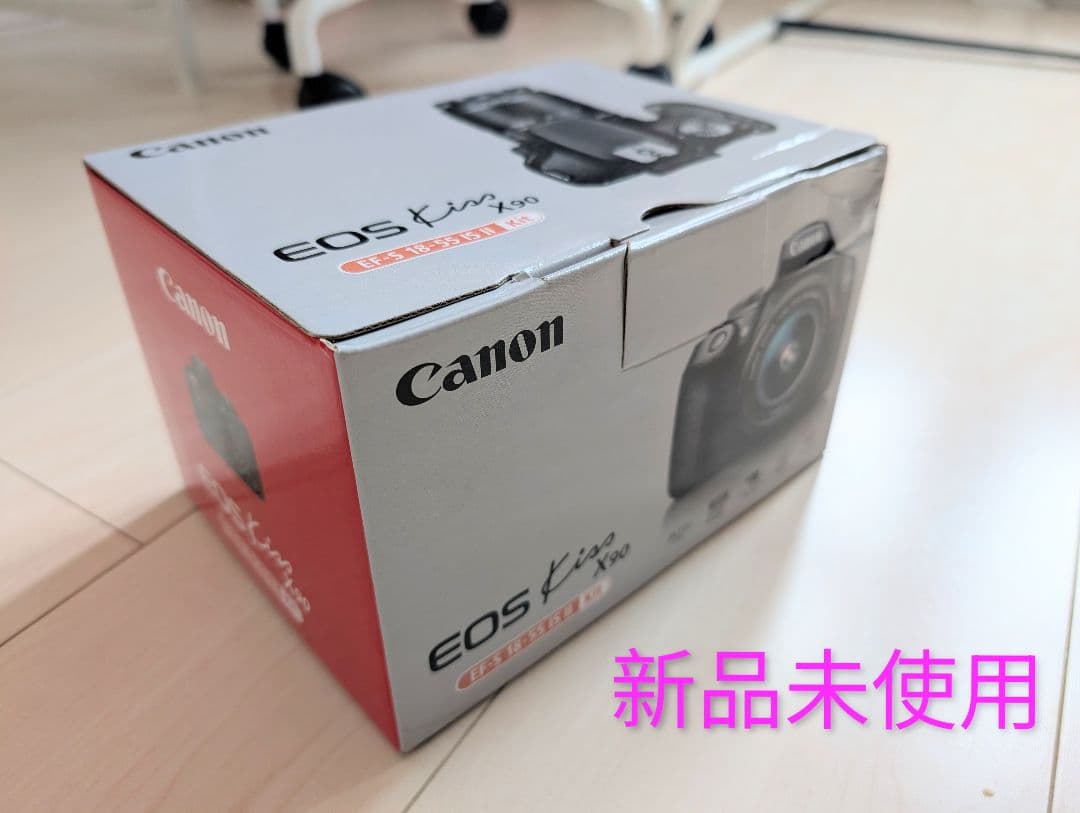 新品未使用Canon EOS Kiss X90 デジタル一眼レフ標準ズームキット