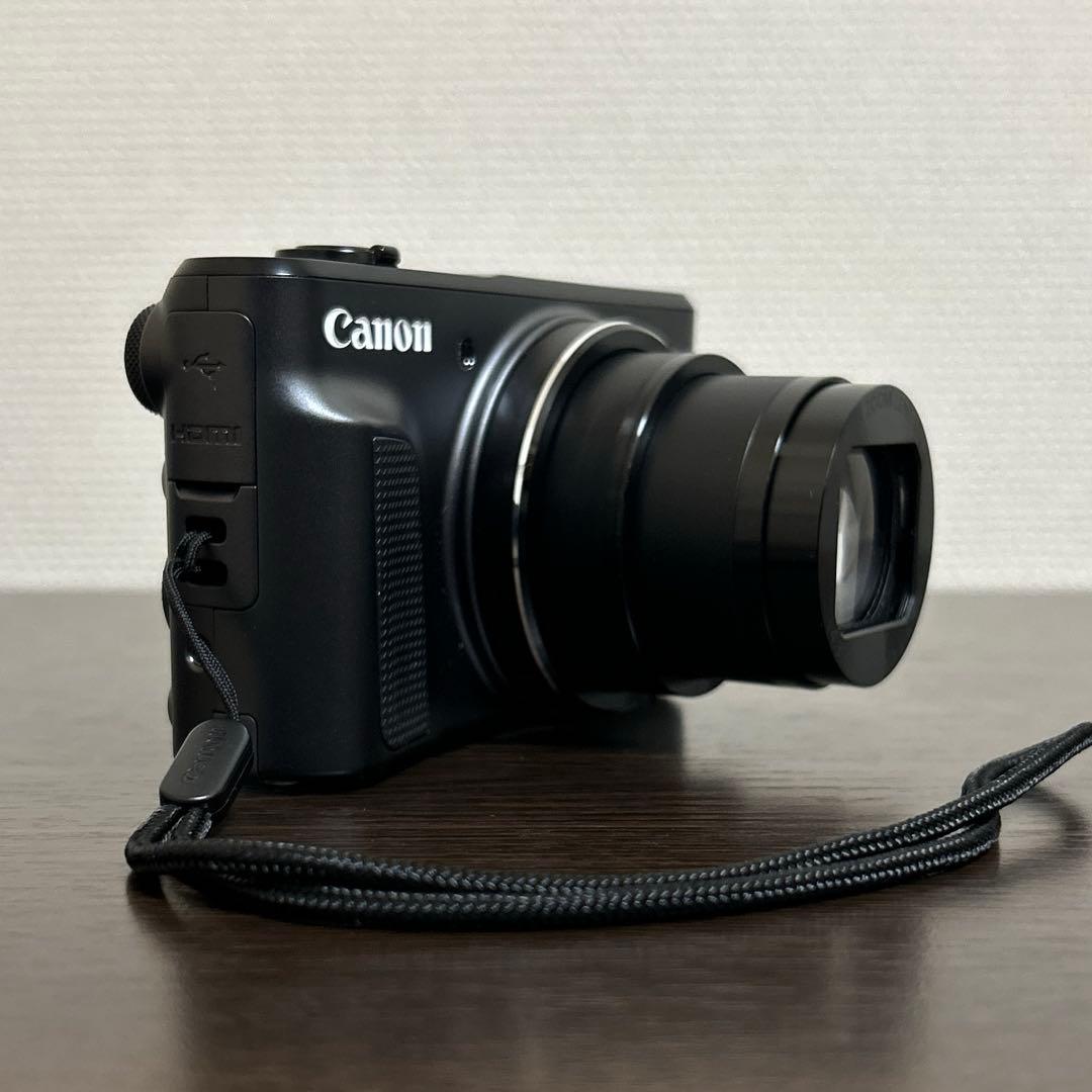 超美品　Canon POWERSHOT SX720HS デジタルカメラ　ブラック