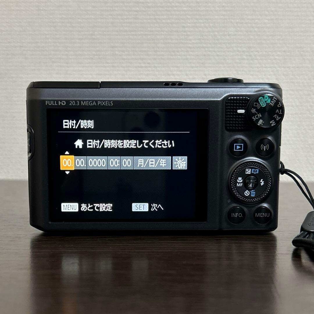超美品　Canon POWERSHOT SX720HS デジタルカメラ　ブラック