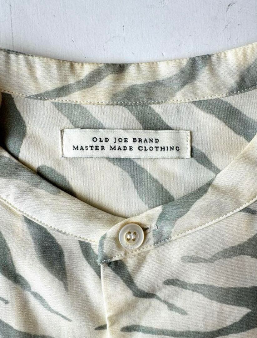n*i様 OLD JOE&CO. オールドジョー　バンドカラーシャツ　14 1/