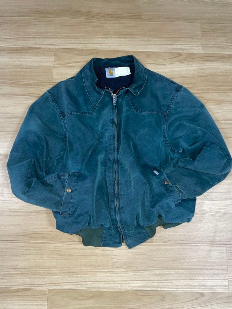 【一点物クラス】Carhartt ダックジャケット ダークグリーン XL