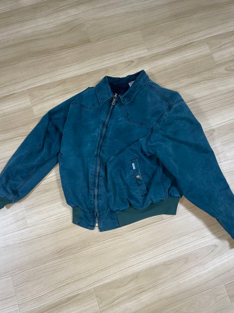 【一点物クラス】Carhartt ダックジャケット ダークグリーン XL