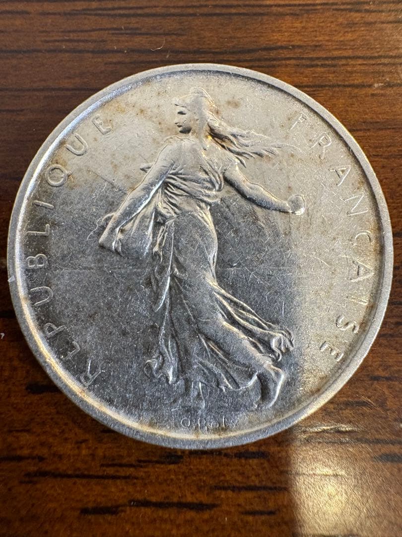 フランス　5フラン銀貨セット（1960-1964年）　#1