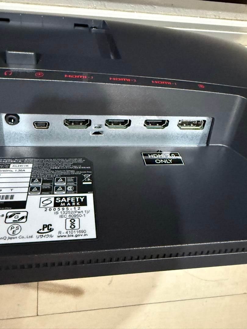 【美品】BenQ ZOWIE XL2411K