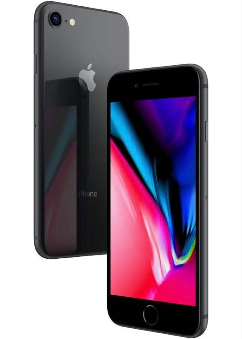 【Apple】iPhone8 スペースグレイ アイフォン8 美品 SIM無し
