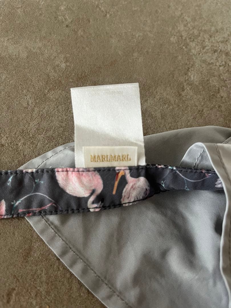 美品MARLMARLロンパース　ニットパンツニット帽子クラウンエプロン5点セット