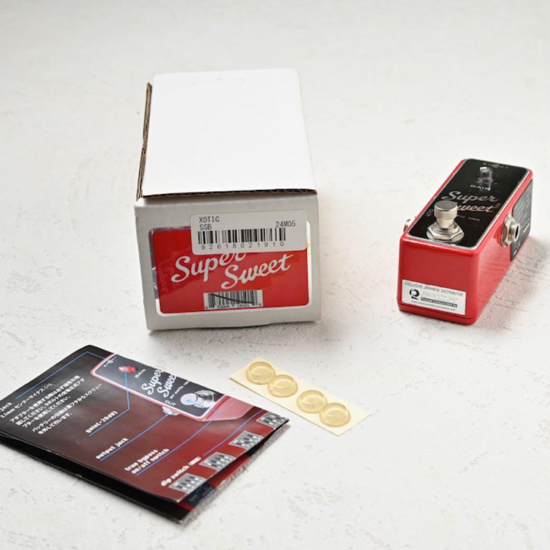 Xotic Super Sweet クリーンブースター　元箱あり