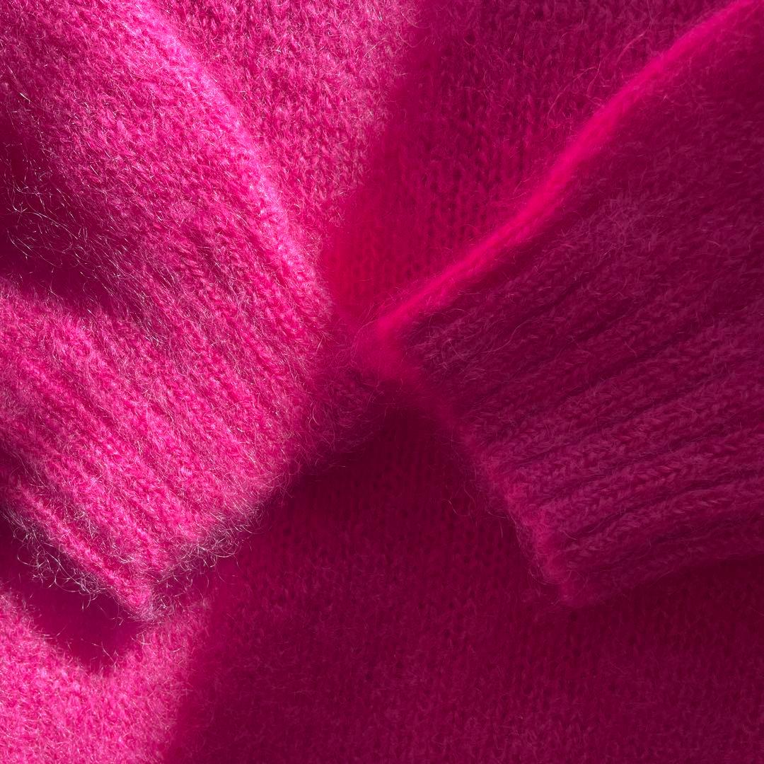 COS ピンク 長袖ニット