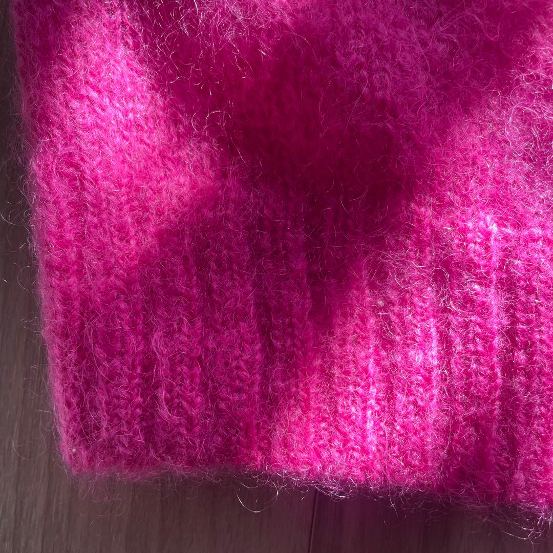 COS ピンク 長袖ニット