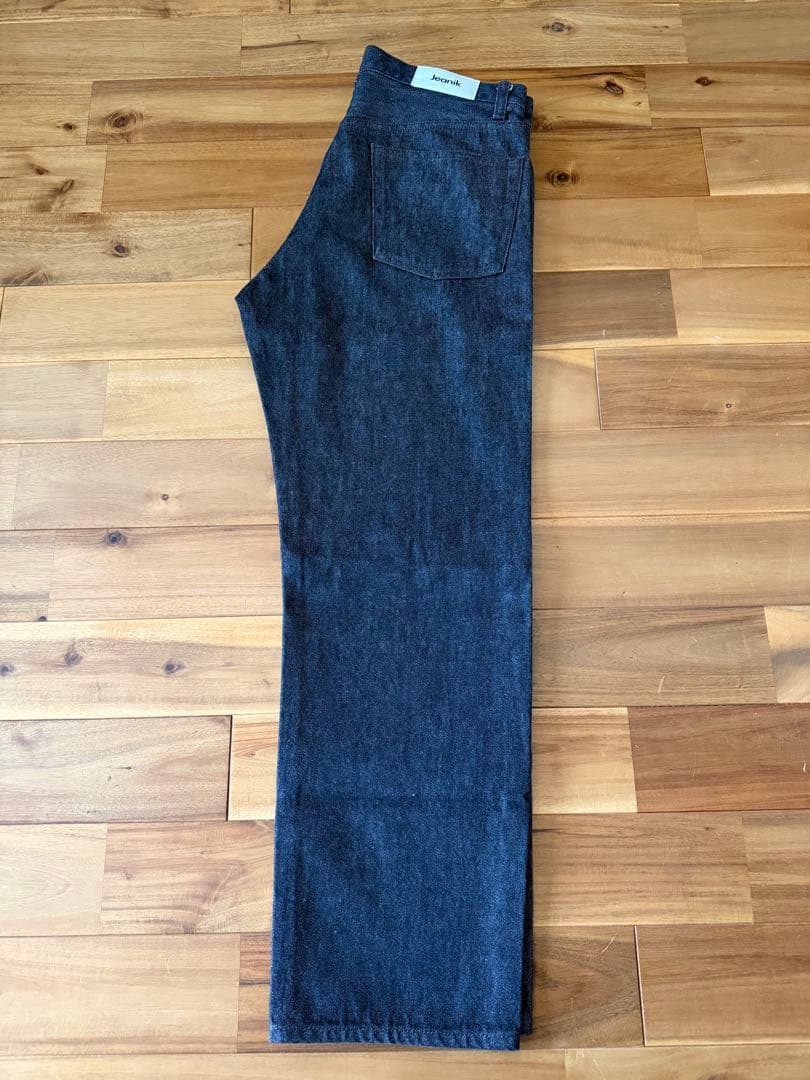 Jeanik × BEAMS F / 別注ブラックデニムジーンズ
