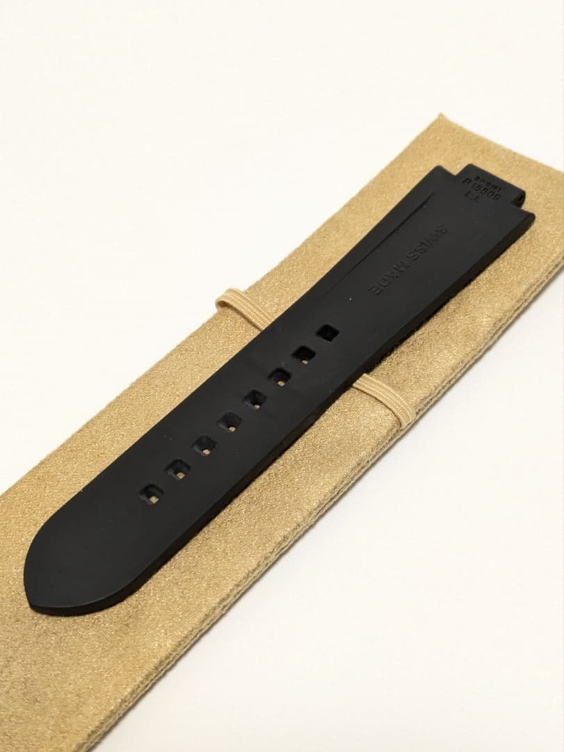 ルイヴィトン 腕時計 ラバーベルト ブラック ブルー R15509 替えベルト