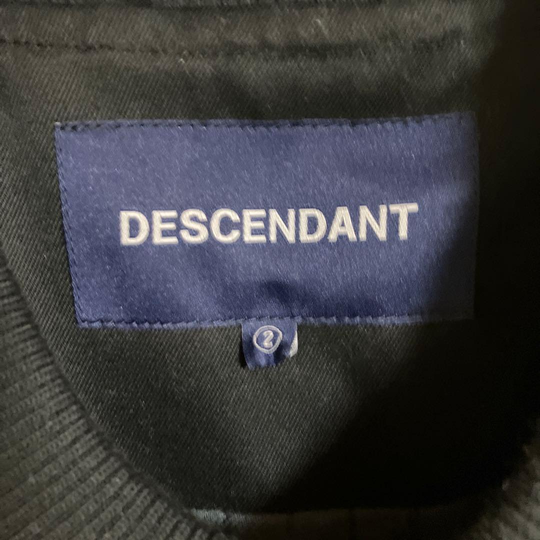 DESCENDANT PRT COTTON JACKET サイズ2 ブラック