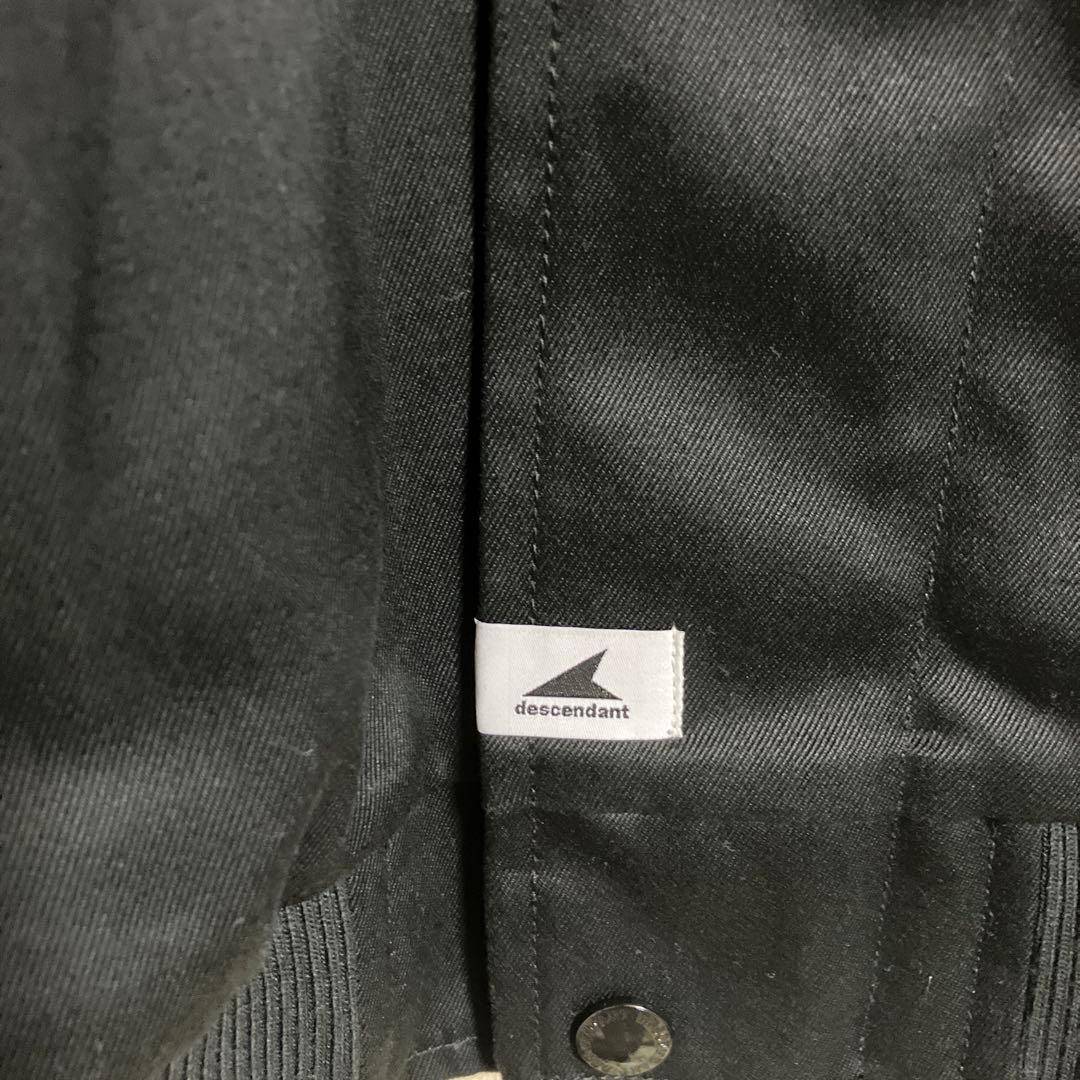 DESCENDANT PRT COTTON JACKET サイズ2 ブラック