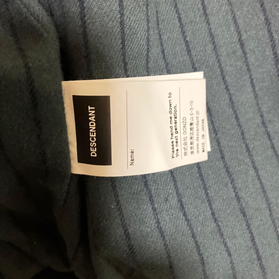 DESCENDANT PRT COTTON JACKET サイズ2 ブラック