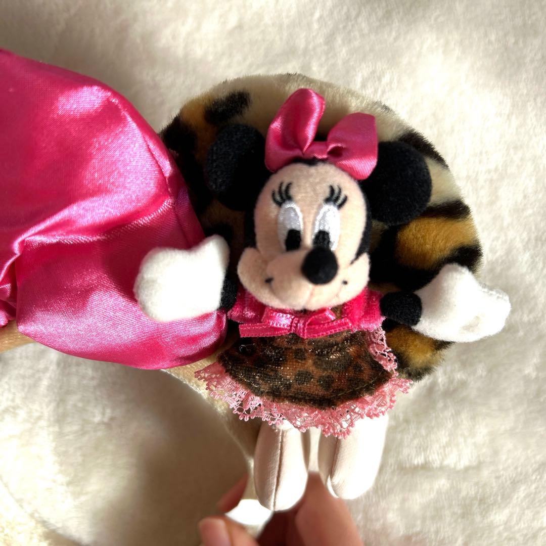 【状態良◎】　ディズニー　カチューシャ　ヒョウ柄　ミニー