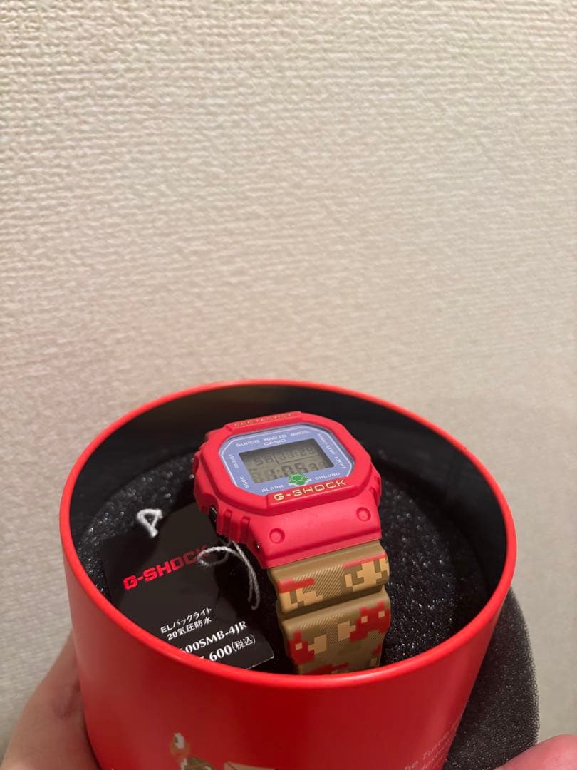 へ*ん様 試着のみ　スーパーマリオ　G-SHOCK SUPERMARIOBROT