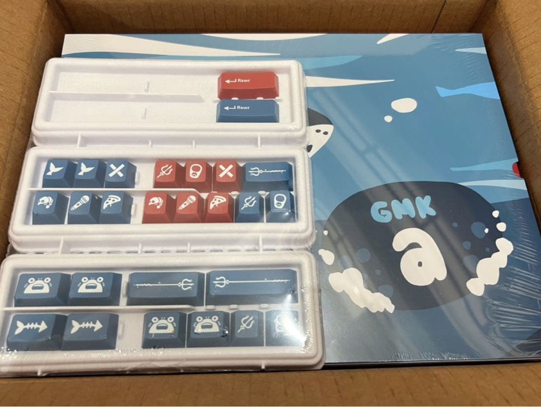正規品 GMK a Gawr Gura Set + Novelties Set