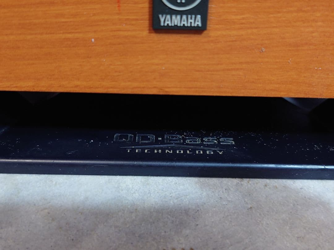 YAMAHA ヤマハ サブウーファー 1台 YST-SW010MC チェリー