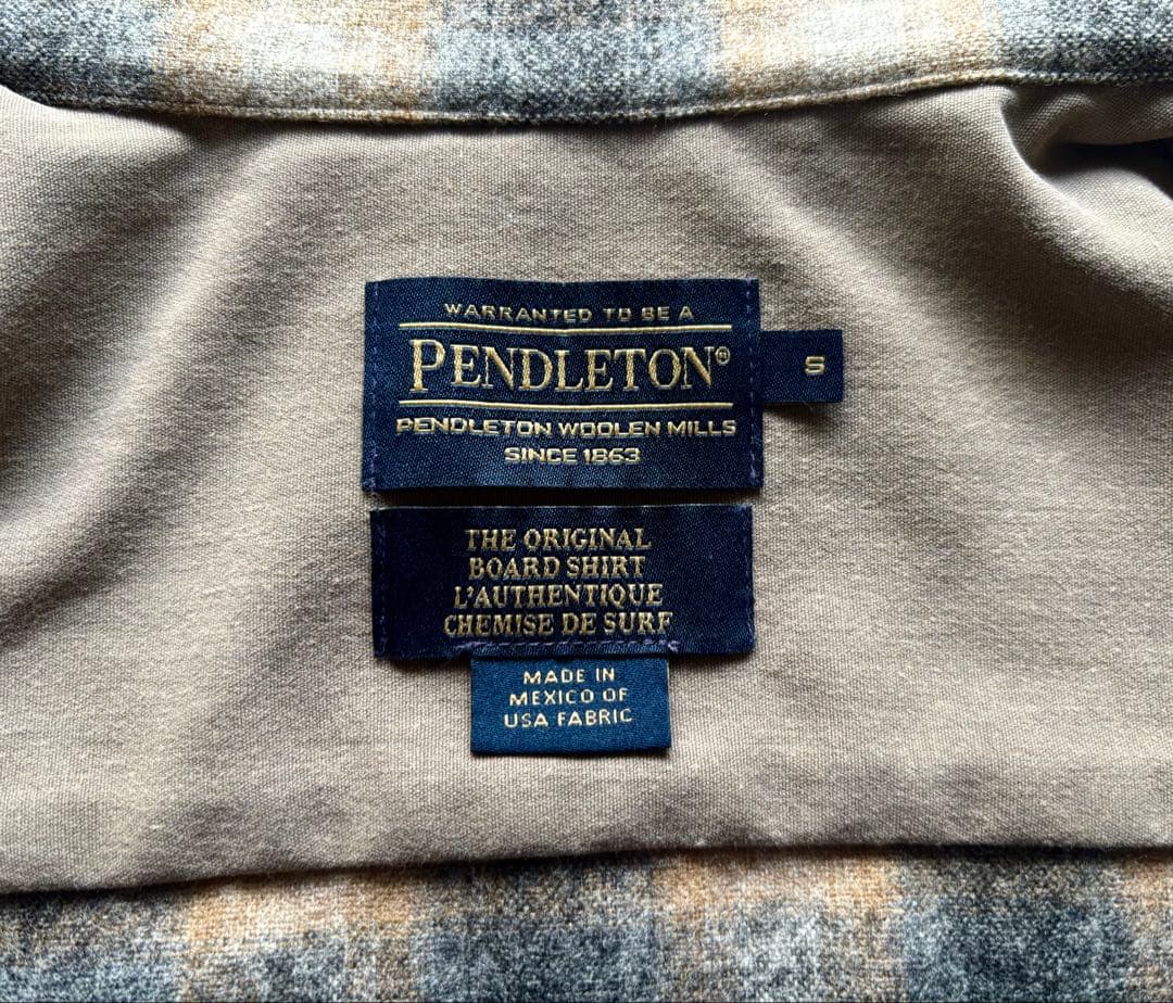 PENDLETONオンブレボードシャツ｜FJサブカルチャー50sタウンクラフト