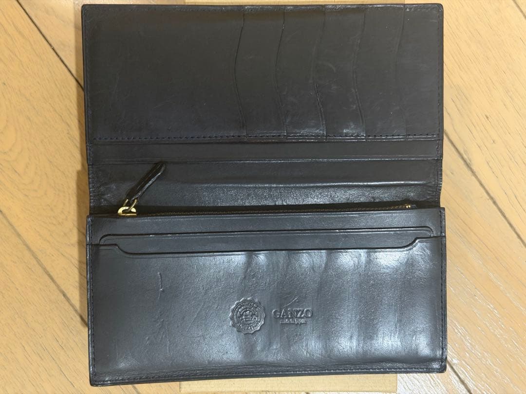GANZO GUD2 (ジーユーディー2) 長財布 黒