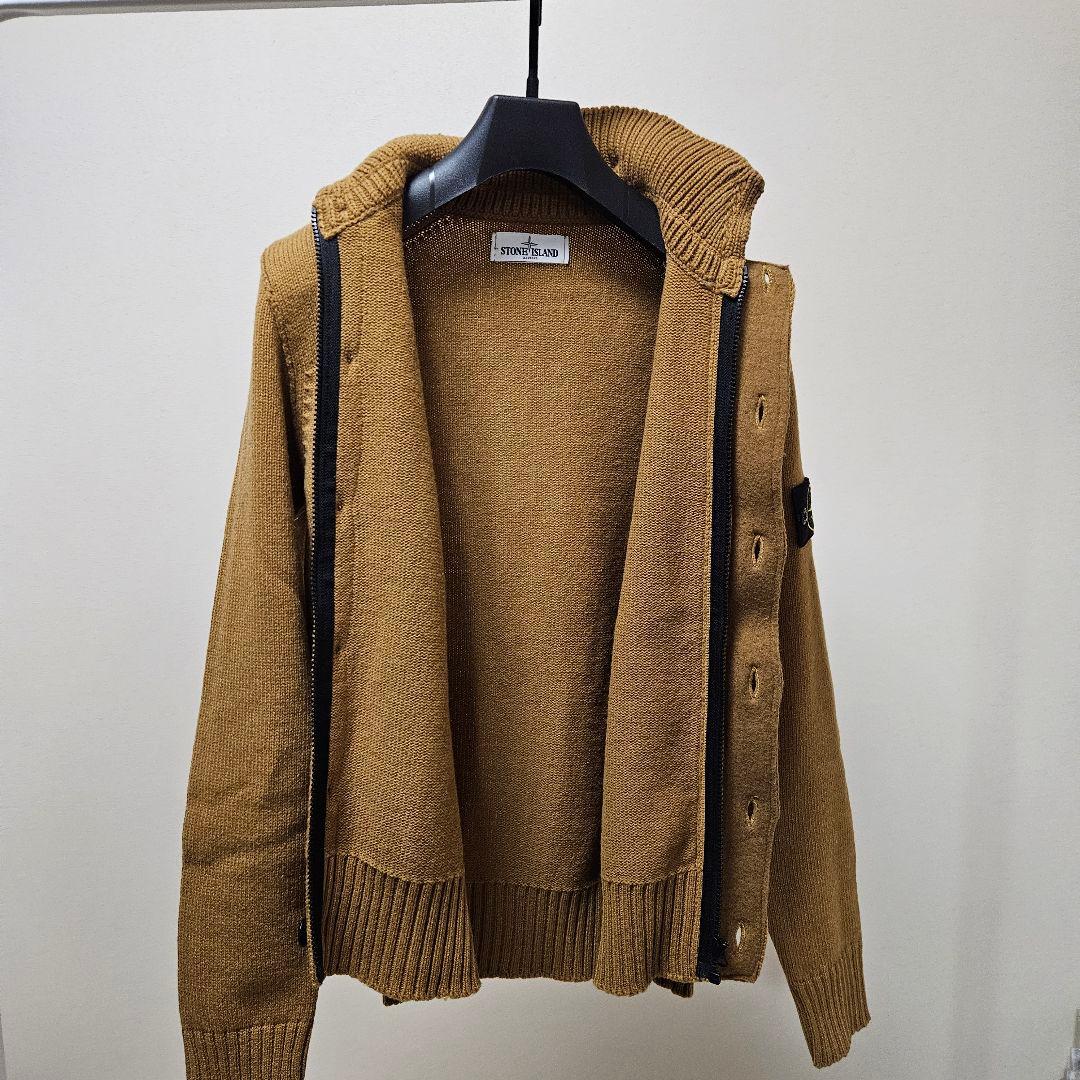 Stone  ベージュ ニットジャケット S