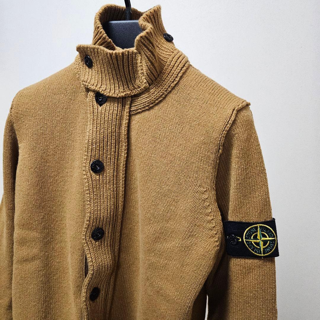 Stone  ベージュ ニットジャケット S