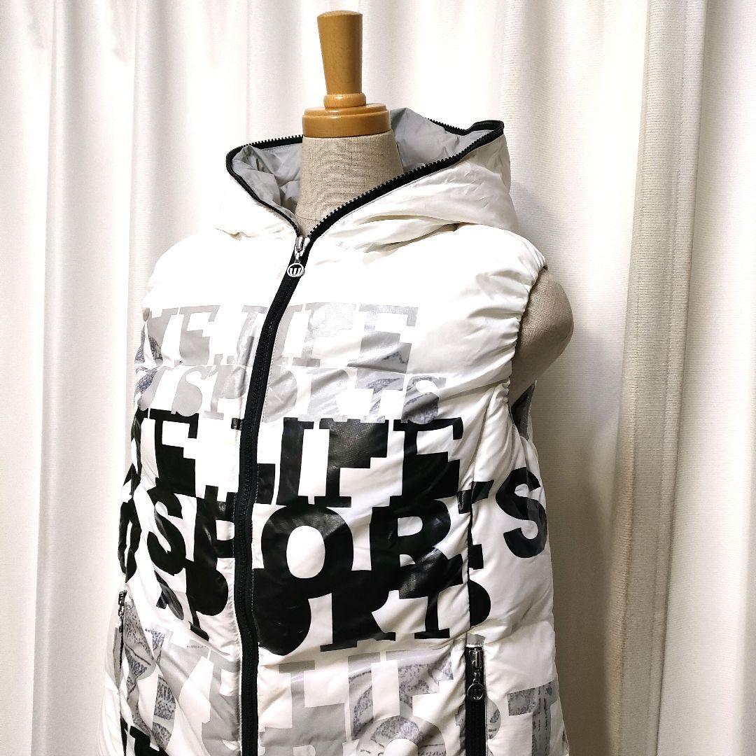 【美品】Mu Sports ミエコウエサコ ボリューム ダウンベスト