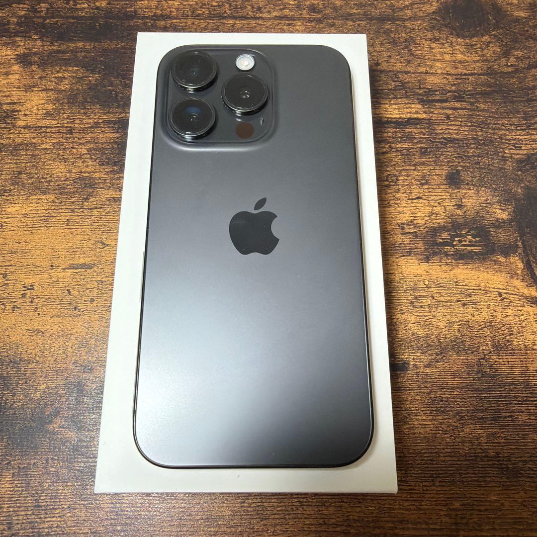 iPhone15Pro SIMフリー　箱、充電ケーブル、ピン付　128GB