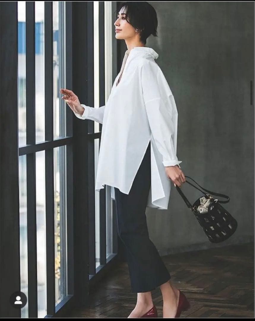 美品 PLST プラステ セットアップパンツスーツ 黒 M S リネンブレンド