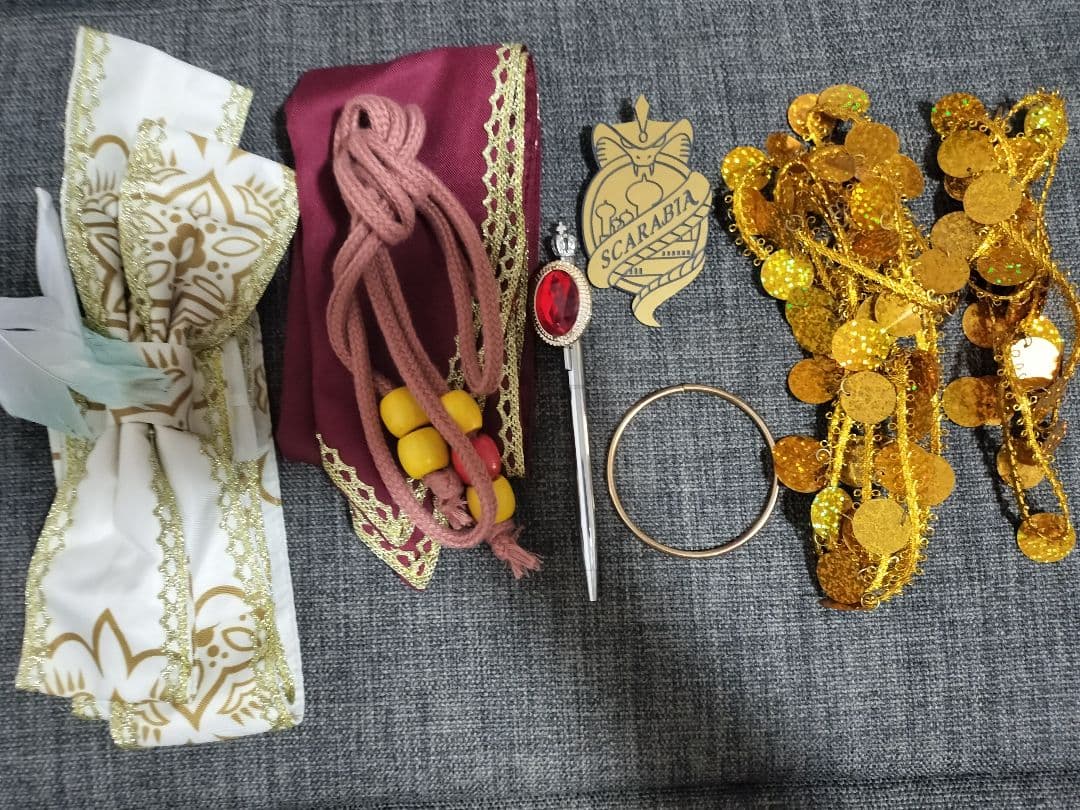 ツイステ カリム・アルアジーム 制服コスプレ衣装＋靴 Mサイズ