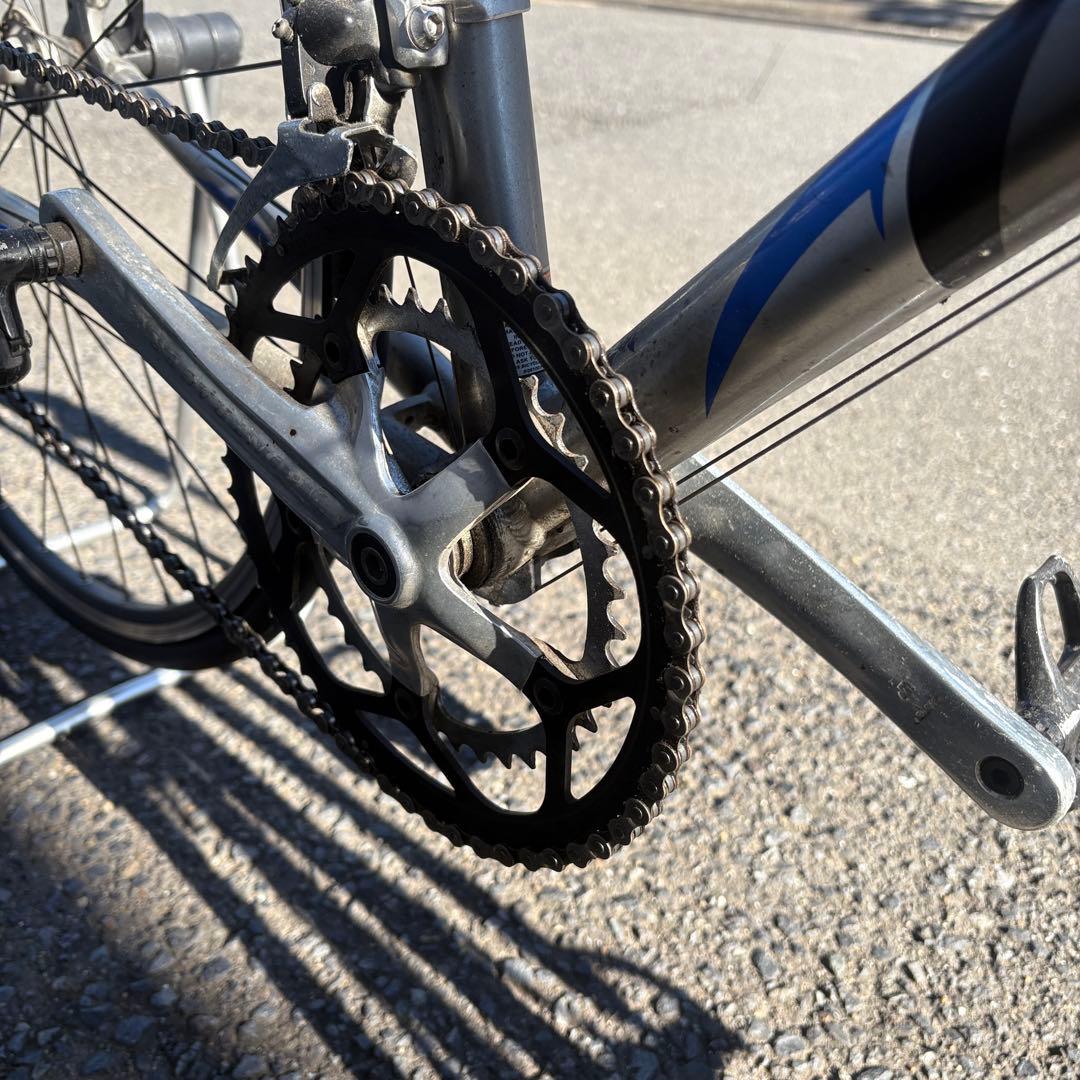 Trek 5200 シルバー 9速 ロードバイク