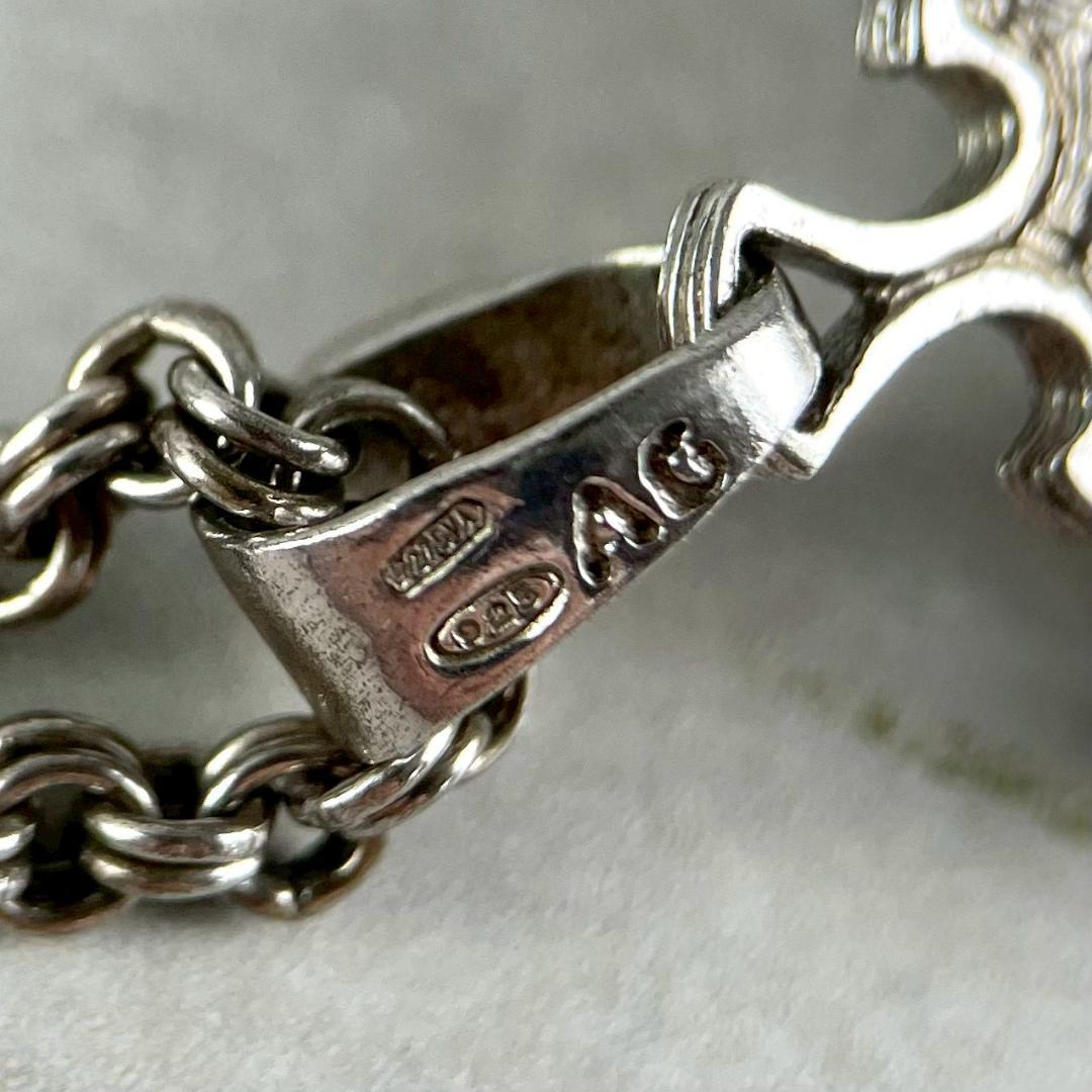 レア　箱付き・美品　ドルチェ&ガッバーナ　クロス　ネックレス　925 大きめ