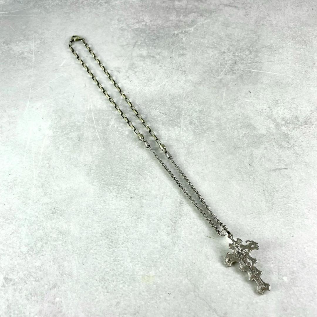 レア　箱付き・美品　ドルチェ&ガッバーナ　クロス　ネックレス　925 大きめ