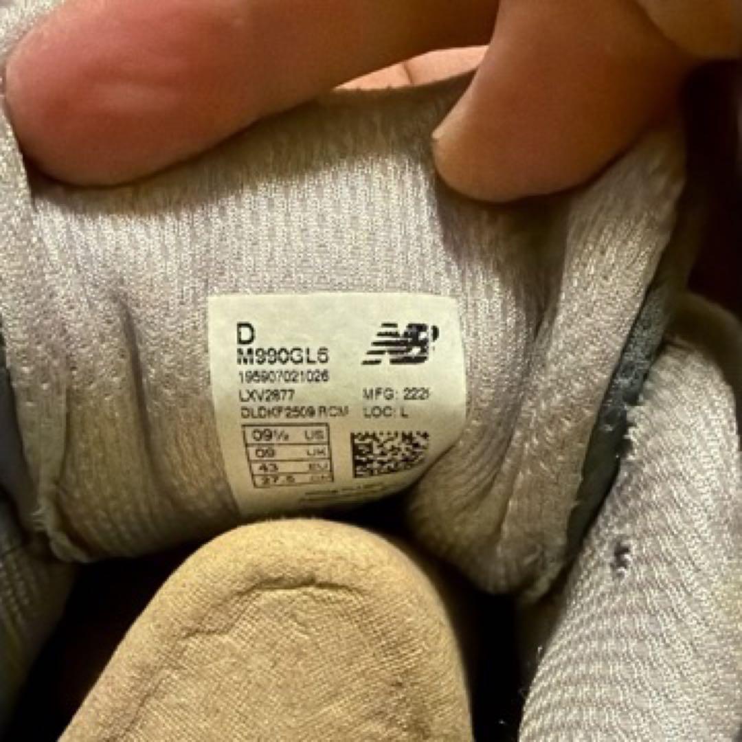 靴 New Balance 990v6