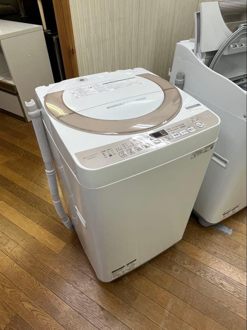 訳あり 7.0kg SHARP 2019年 ES-KS70U 全自動 縦型洗濯機