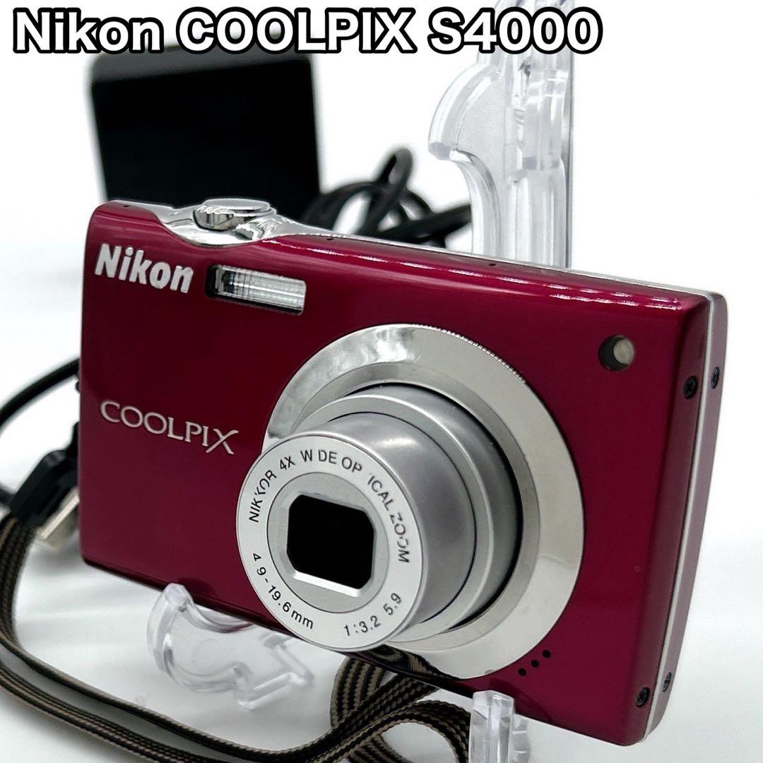 Nikon ニコン COOLPIX S4000 ピンク デジカメ