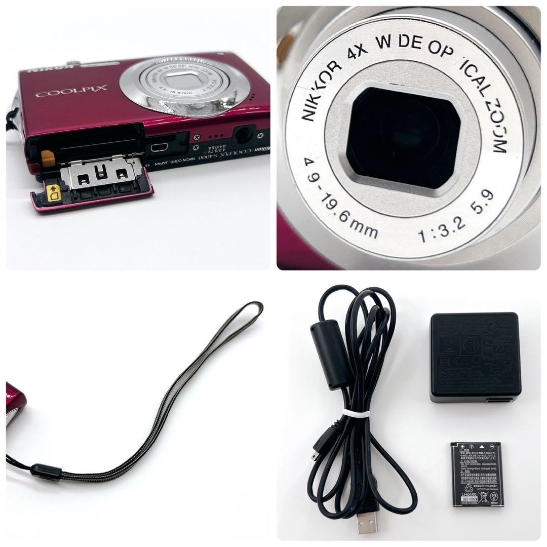 Nikon ニコン COOLPIX S4000 ピンク デジカメ
