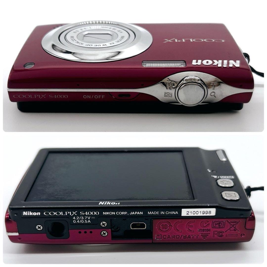 Nikon ニコン COOLPIX S4000 ピンク デジカメ