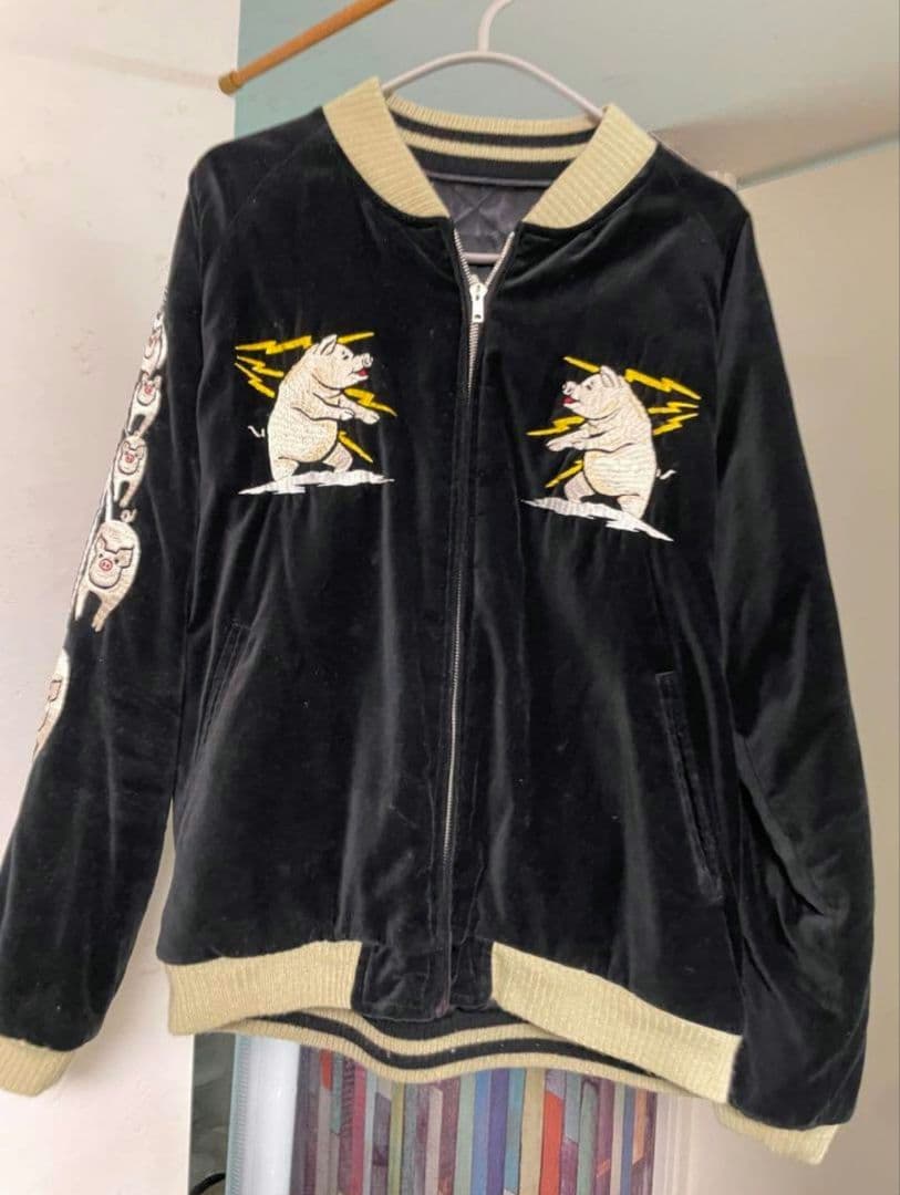 ステュディオダルチザン　スカジャン　アラブタ　ALABUTA サイズ　XL