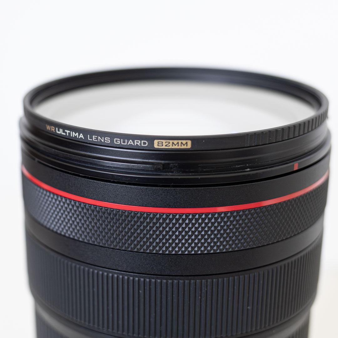 Canon RF24-70mm F2.8L IS USM レンズ保護フィルター付