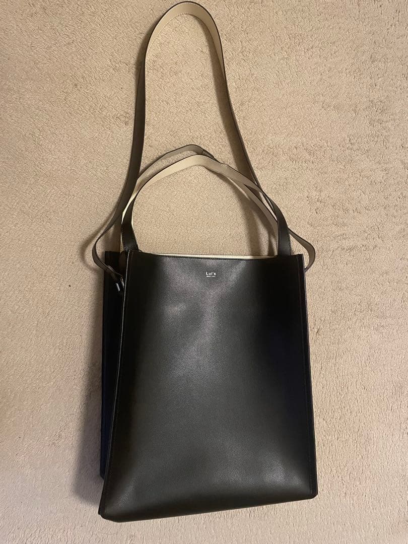 Lui’s レザートートバッグ 黒