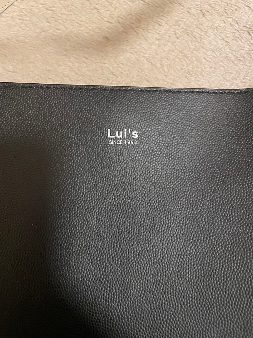 Lui’s レザートートバッグ 黒