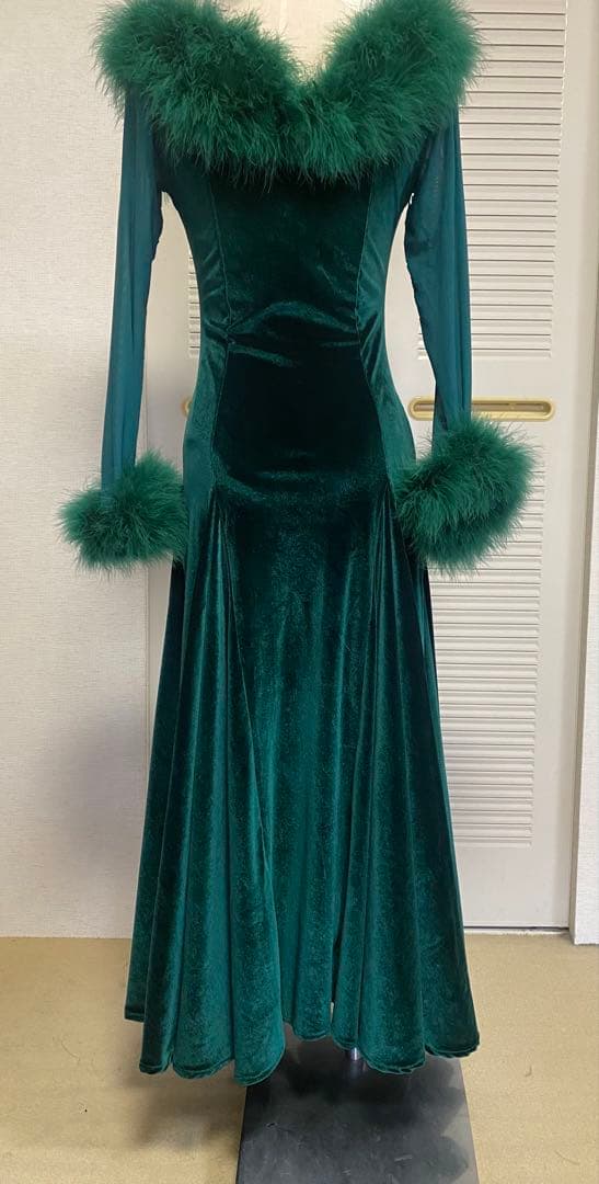 社交ダンススタンダードドレス