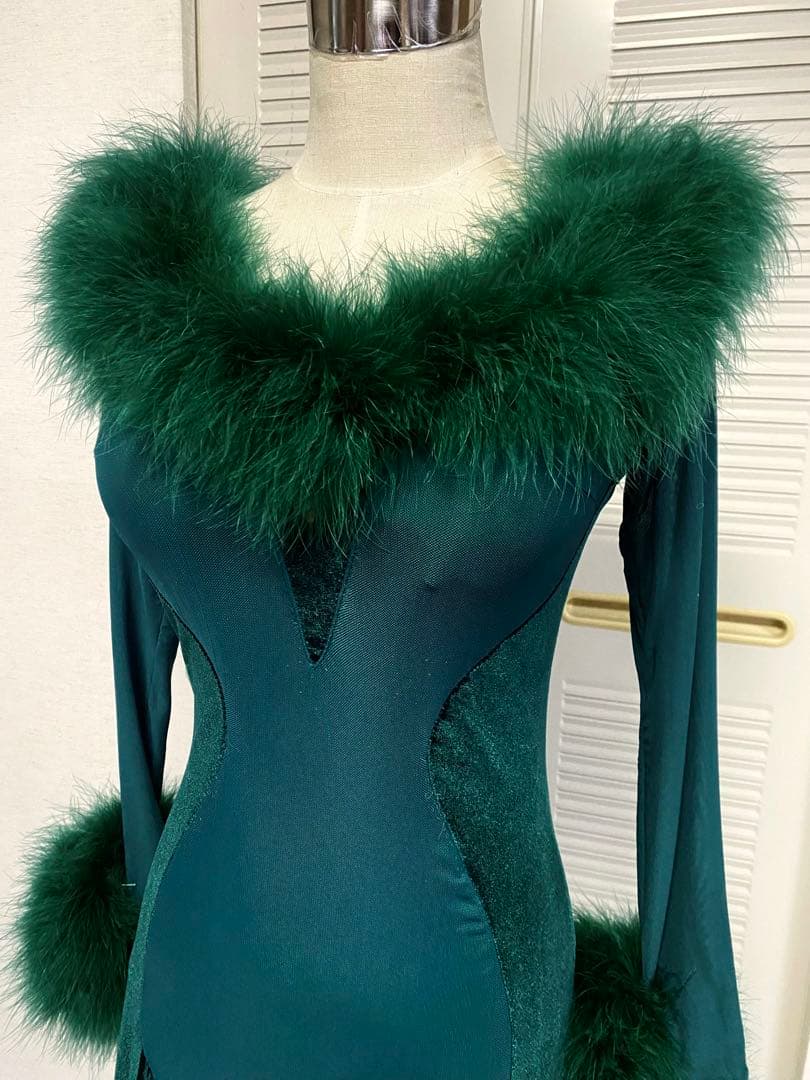 社交ダンススタンダードドレス