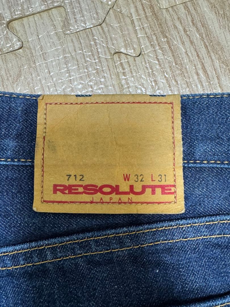 美品 RESOLUTE リゾルト 712 505TYPE W32xL31