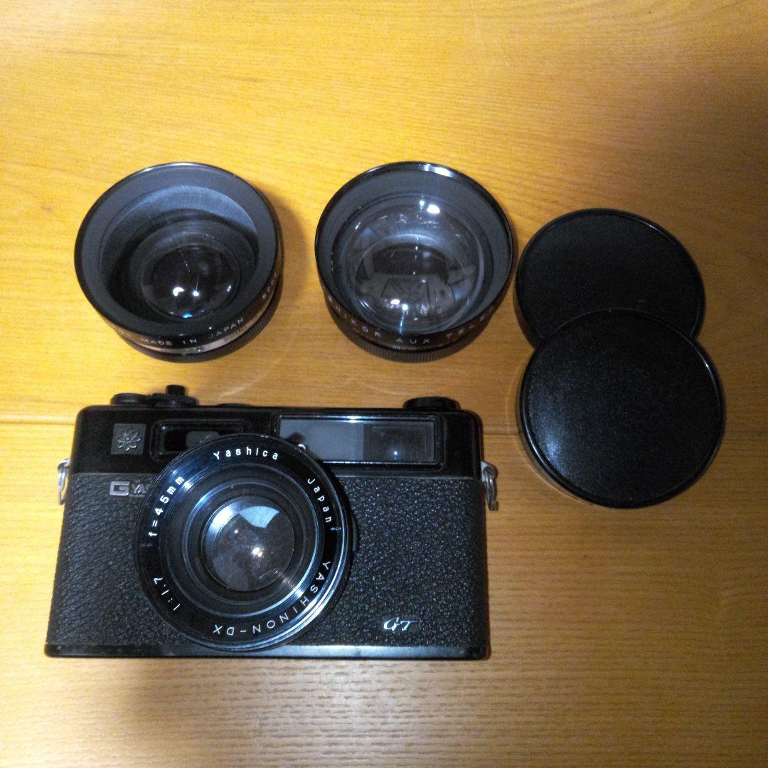 動作確認　YASHICA ELECTRO 35 GT TELE WIDEレンズ