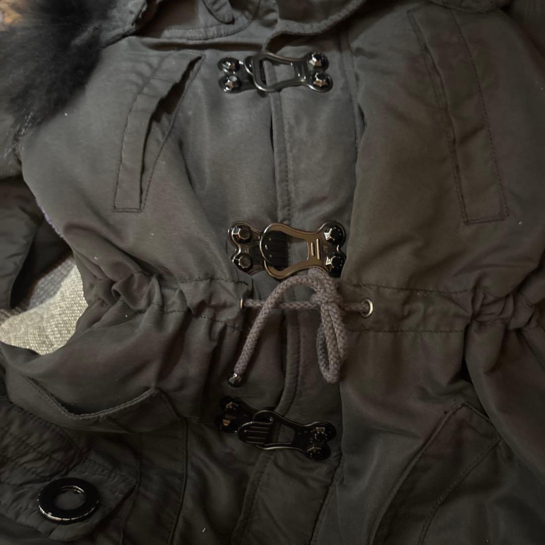 モッズコート ファー ミリタリー ブラック SLY y2k グランジ 00s