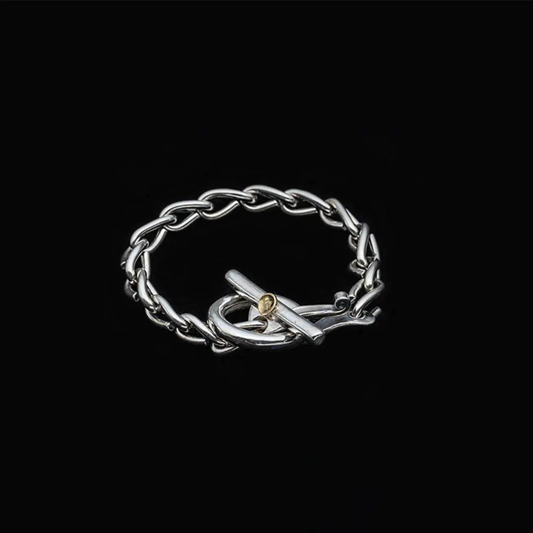 定価14万LARRYSMITH COUNTRYCHAINBRACELET 18K